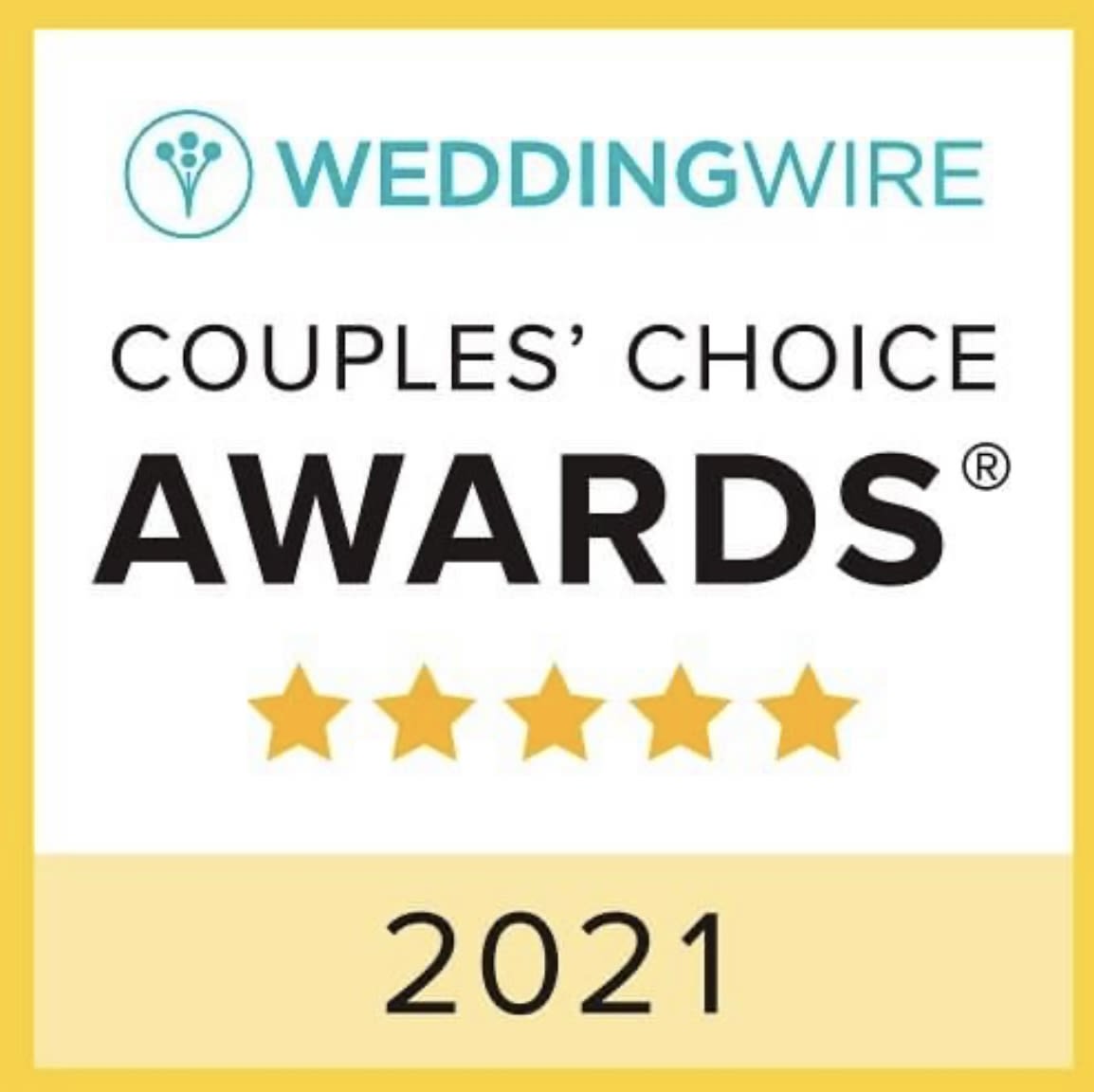 WeddingWire Couples Choice Awards 2021