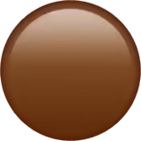 brown circle