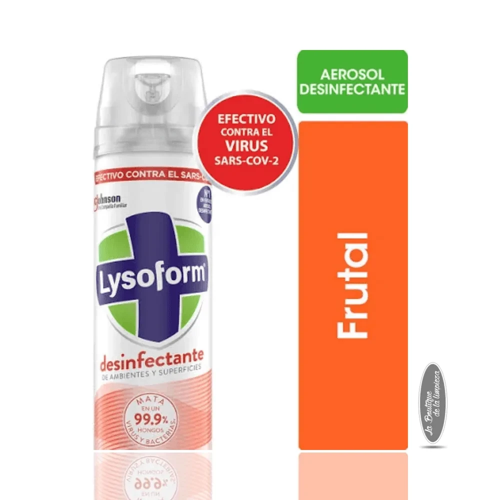 Lysoform Desinfectante Ambientes Frutal 360ml | La Boutique