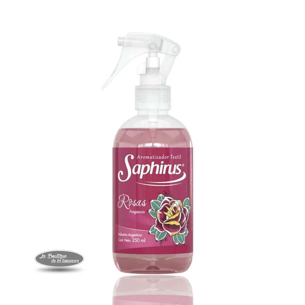 Saphirus Textil Rosas 250ml | La Boutique de la Limpieza