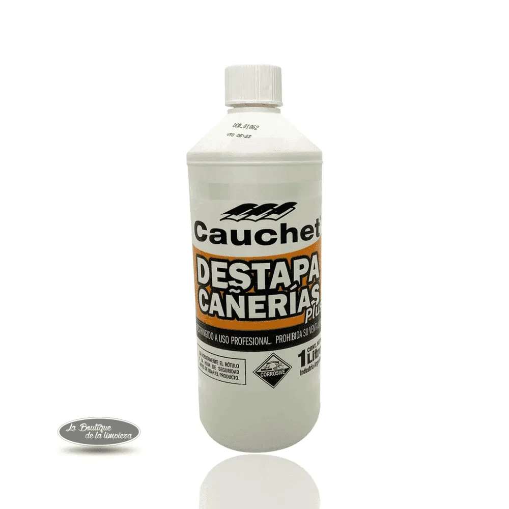 Destapa Cañerías Plus Cauchet 1L | La Boutique de la Limpieza