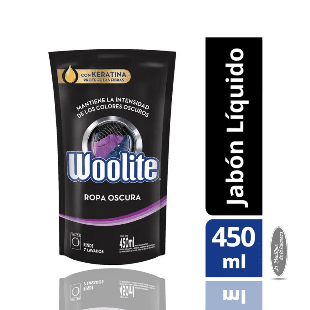 Woolite Ropa Oscura Repuesto 450ml | La Boutique