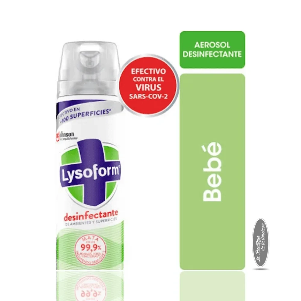 Lysoform Desinfectante Ambientes Bebé 360ml | La Boutique