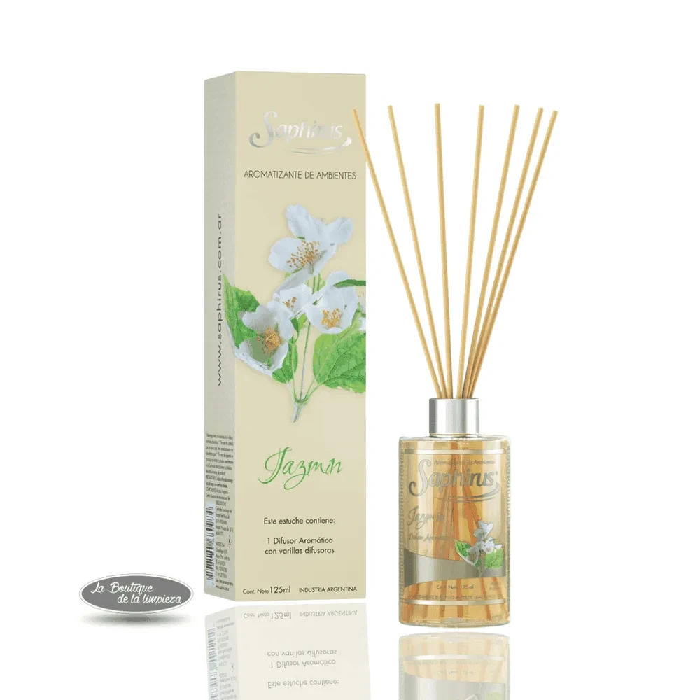 Difusor Jazmín Saphirus 125ml | La Boutique de la Limpieza