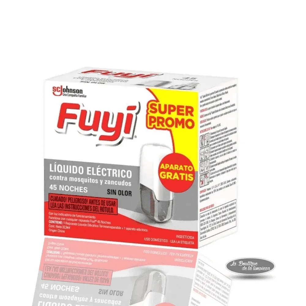 Fuyi 45 Noches Aparato + Repuesto Sin Olor | La Boutique
