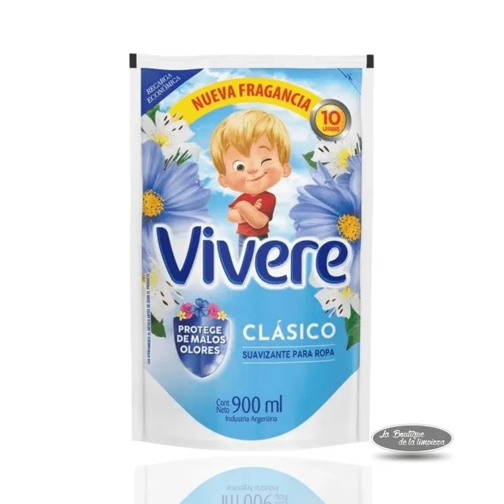 Suavizante Vivere Clásico Repuesto 900ml | La Boutique