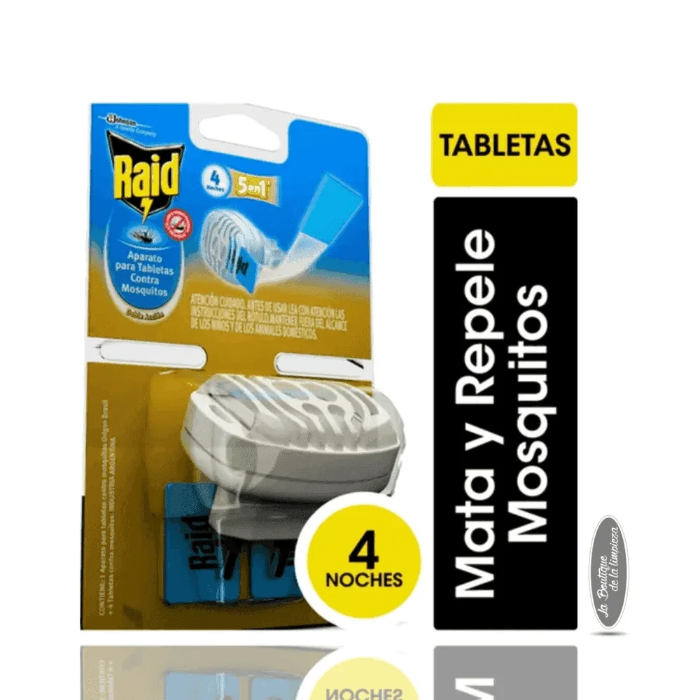 Raid Aparato Tableta + 4 Tabletas | La Boutique