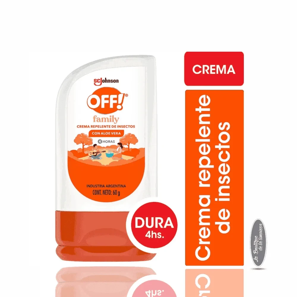 Repelente Crema OFF! Family x 60g | La Boutique