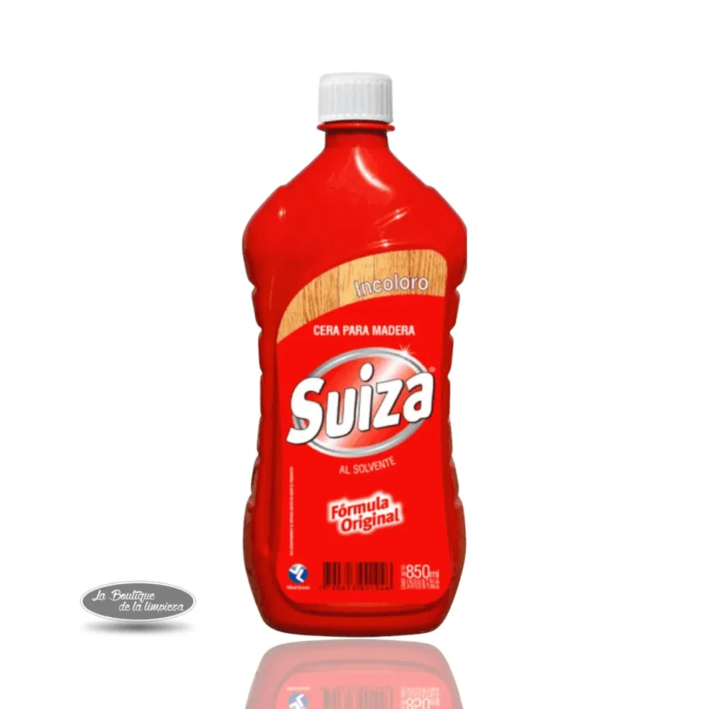 Suiza Cera Líquida Incolora Madera 850ml | La Boutique