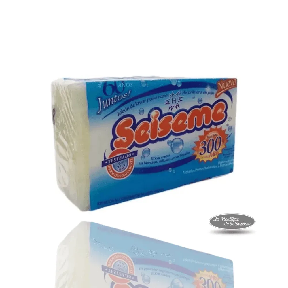 Jabón Blanco En Pan Seiseme 300g | La Boutique