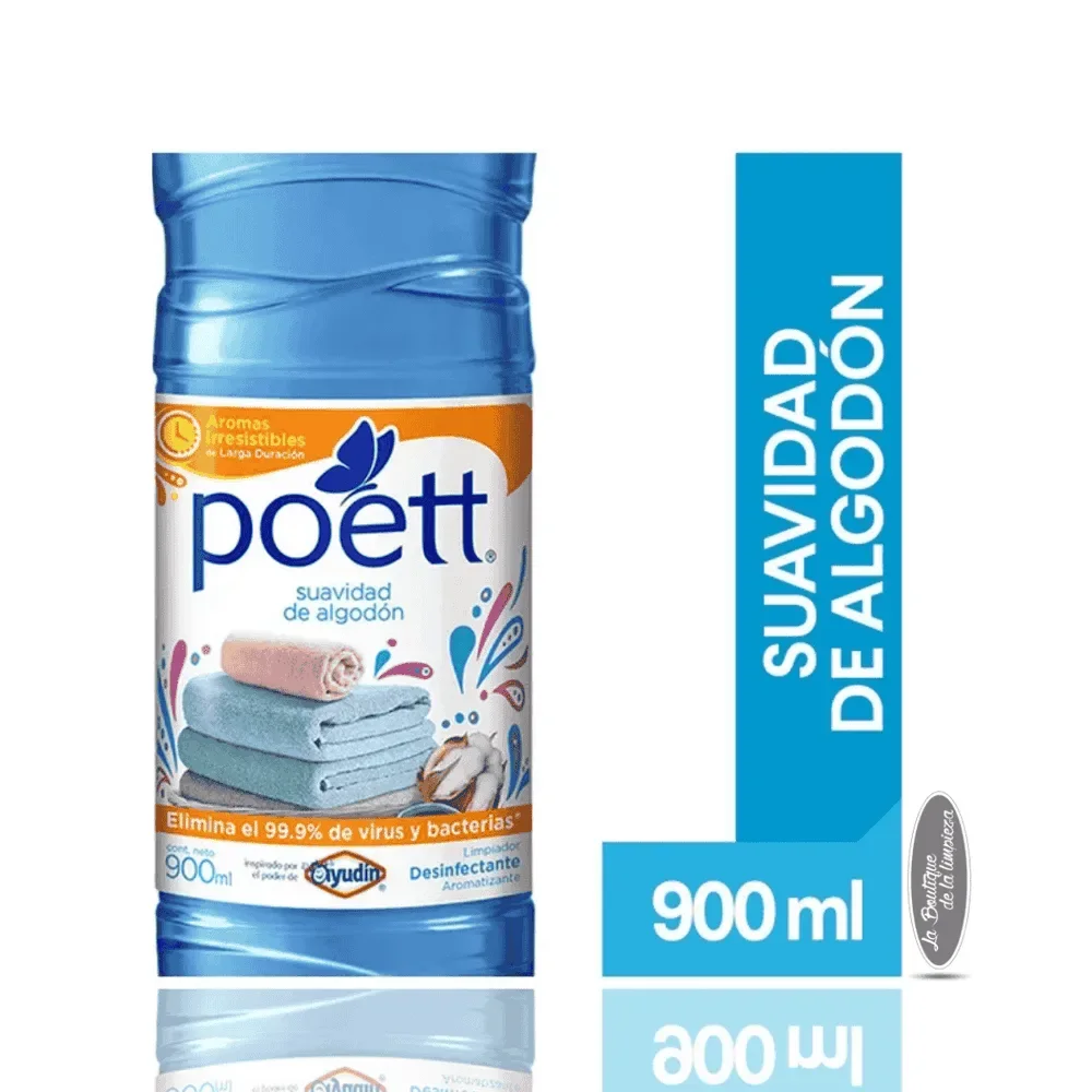 Poett Multiusos Suavidad De Algodón 900ml | La Boutique
