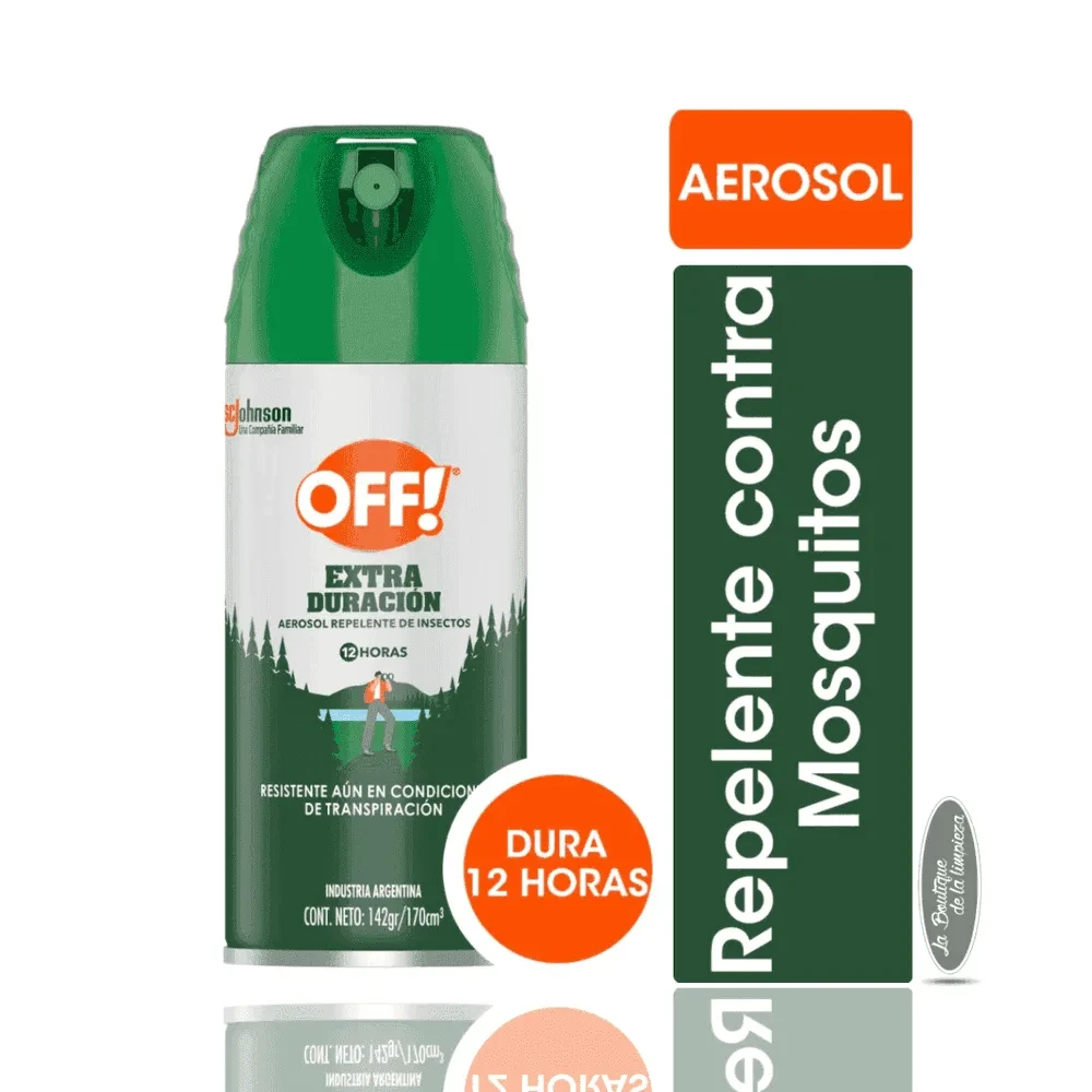 Repelente OFF! Extra Duración Aerosol 170cm3 | La Boutique