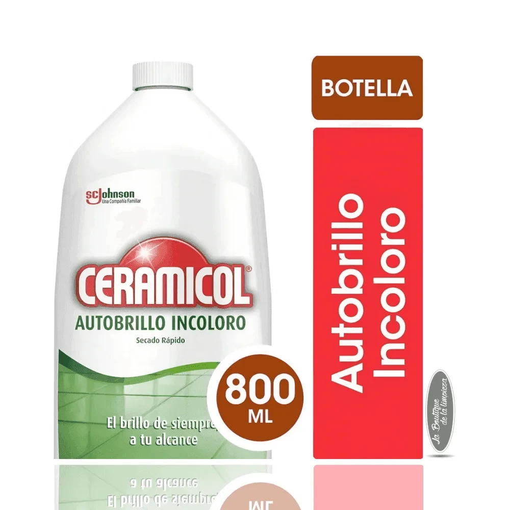 Ceramicol Cera Autobrillo Incoloro 800ml | La Boutique