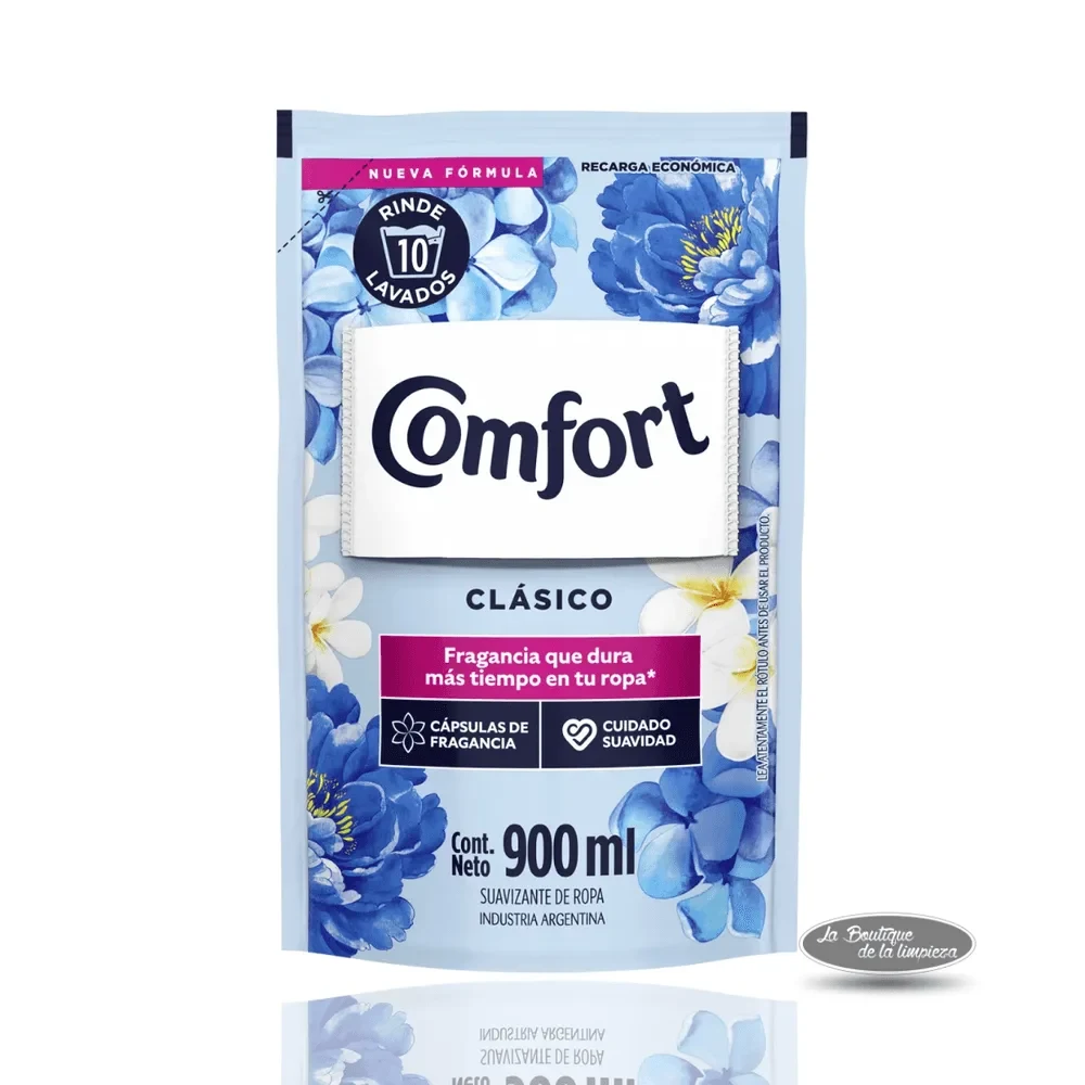 Suavizante Comfort Clásico Repuesto 900ml | La Boutique