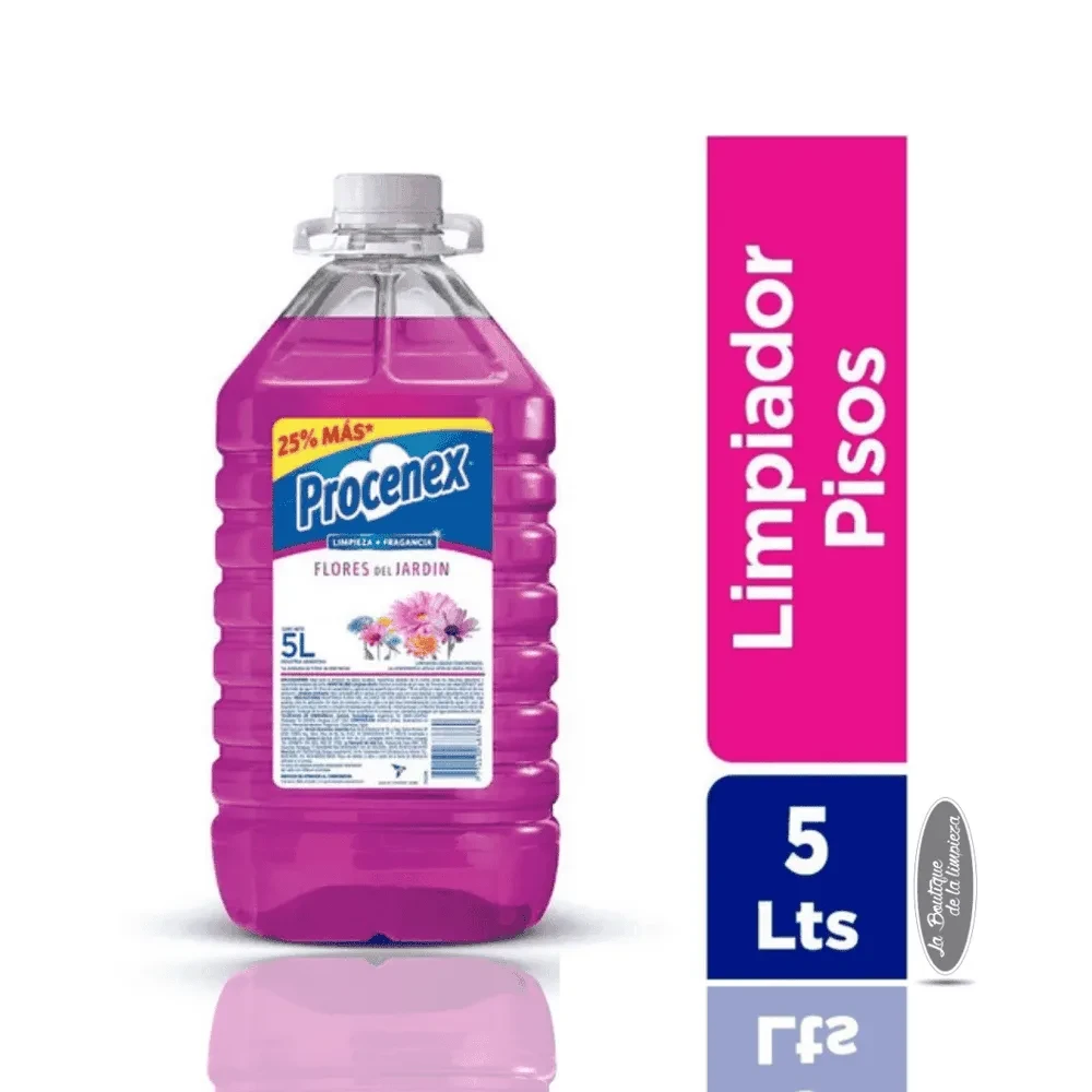 Procenex Limpiador Pisos Flores Del Jardín 5L | La Boutique