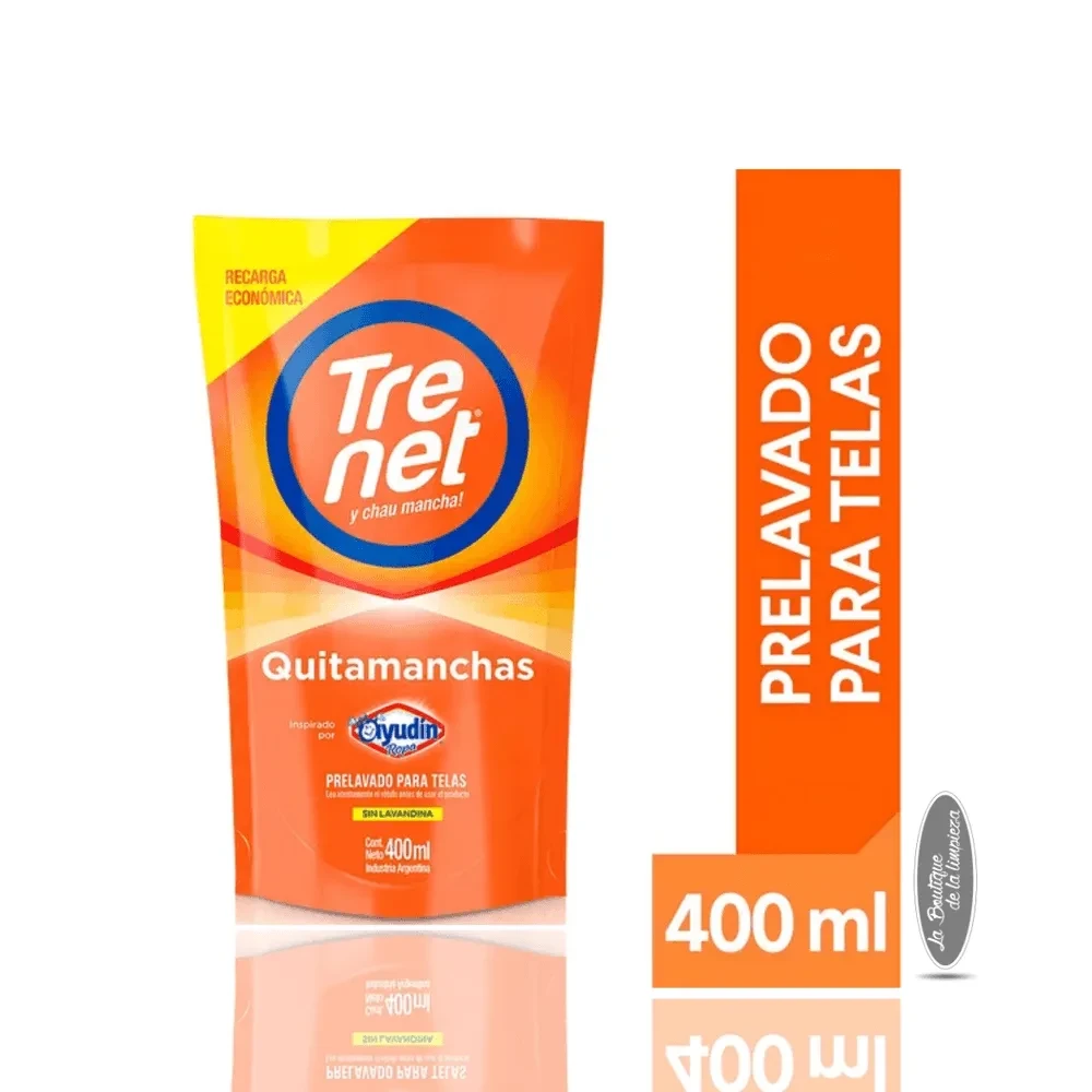 Trenet Quitamanchas Doypack x 400ml | La Boutique