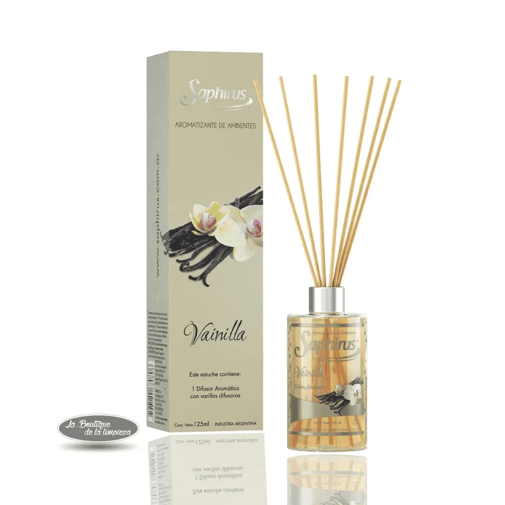 Difusor Vainilla Saphirus 125ml | La Boutique de la Limpieza