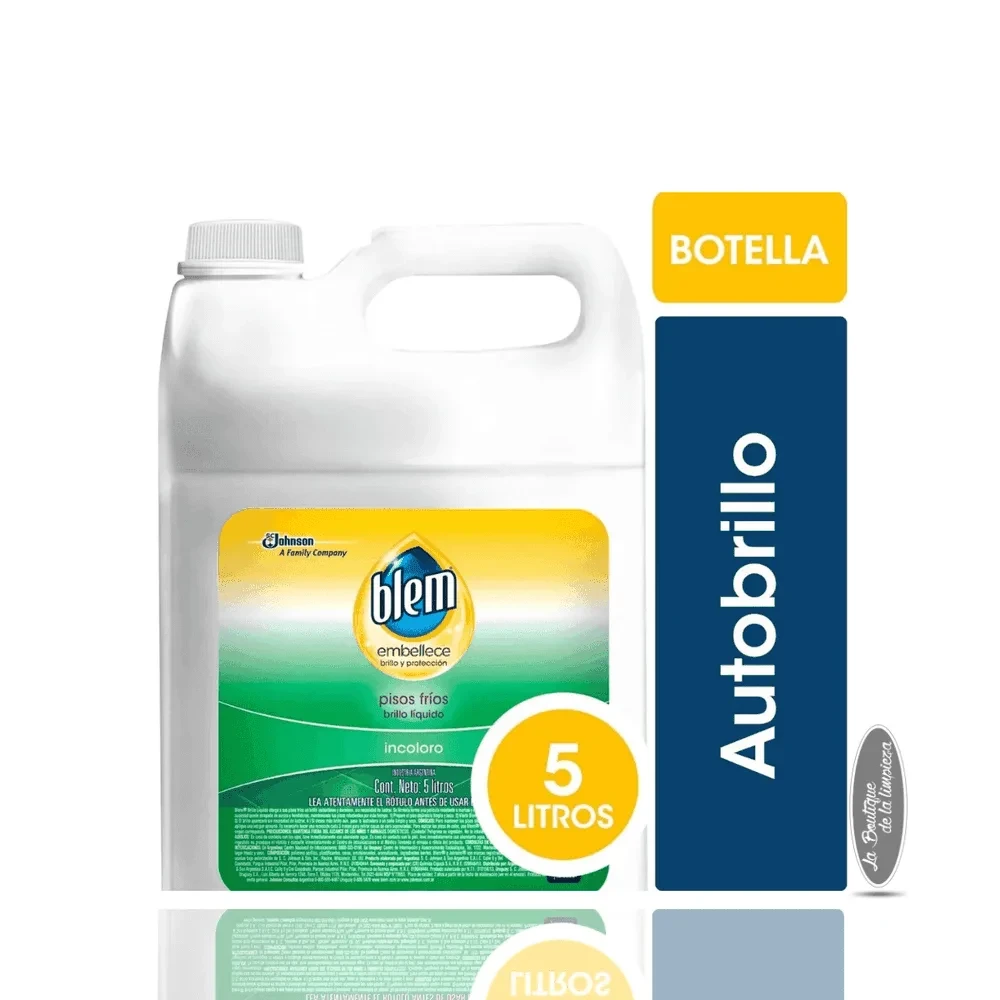 Cera Incolora Para Pisos Blem x 5L | La Boutique