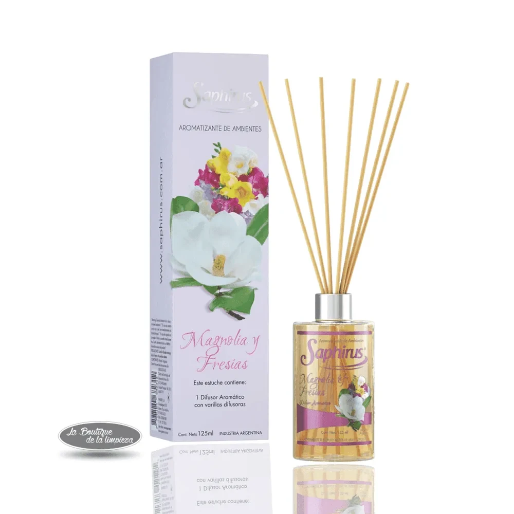 Difusor Magnolias y Fresias Saphirus 125ml | La Boutique