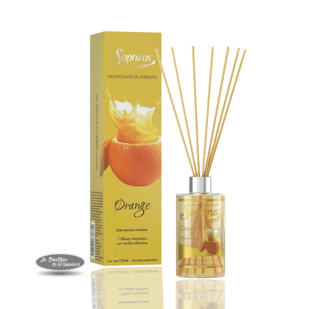Difusor Orange Saphirus 125ml | La Boutique de la Limpieza