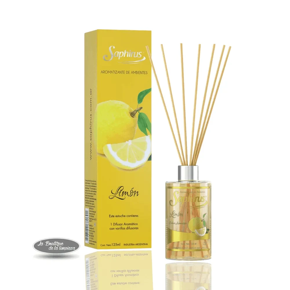 Difusor Limón Saphirus 125ml | La Boutique de la Limpieza