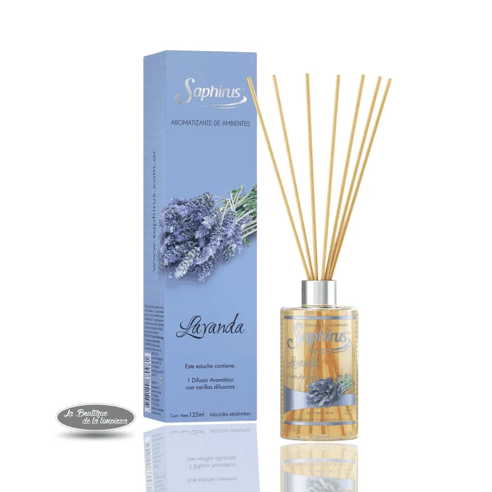 Difusor Lavanda 125ml Saphirus | La Boutique de la Limpieza