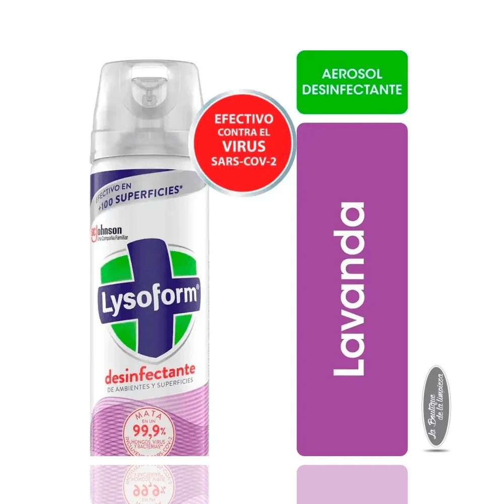 Lysoform Desinfectante Ambientes Lavanda 360ml | La Boutique