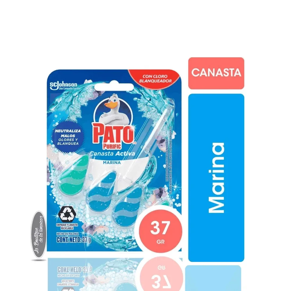 Pato Purific Canasta Activa Marina x 4un | La Boutique