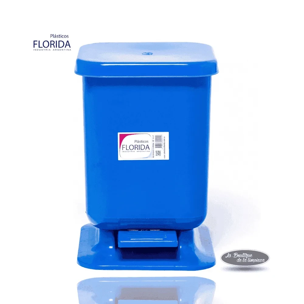 Tacho Basura Florida Con Pedal x 13L | La Boutique