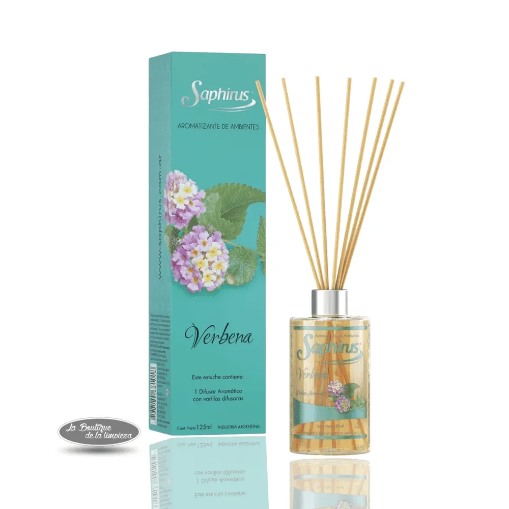 Difusor Verbena Saphirus 125ml | La Boutique de la Limpieza