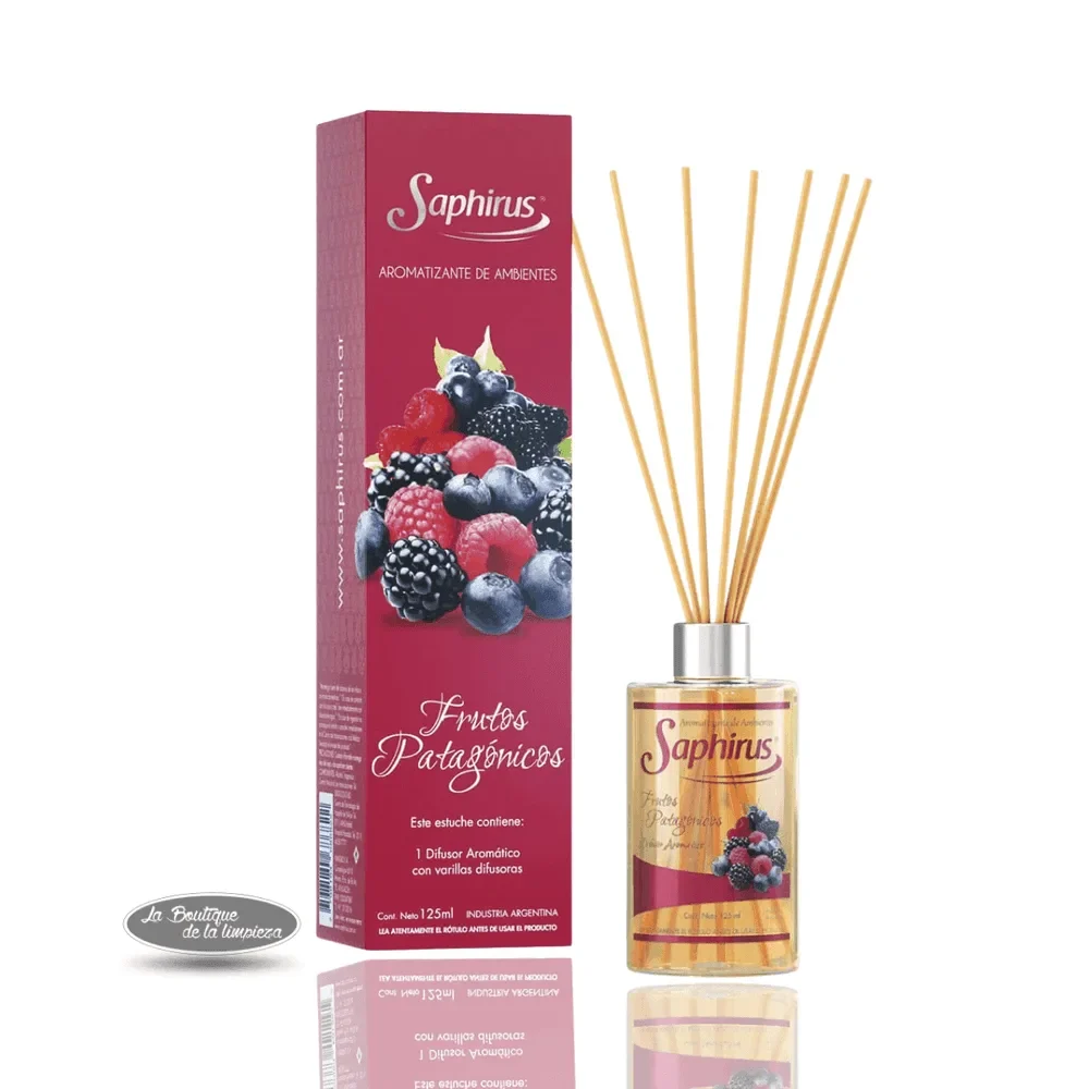 Difusor Frutos Patagónicos Saphirus 125ml | La Boutique de la Limpieza