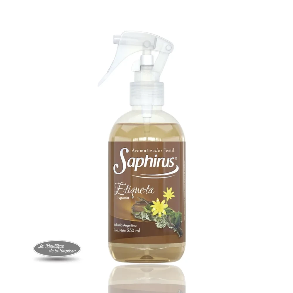Saphirus Textil Etiqueta x 250ml | La Boutique de la Limpieza
