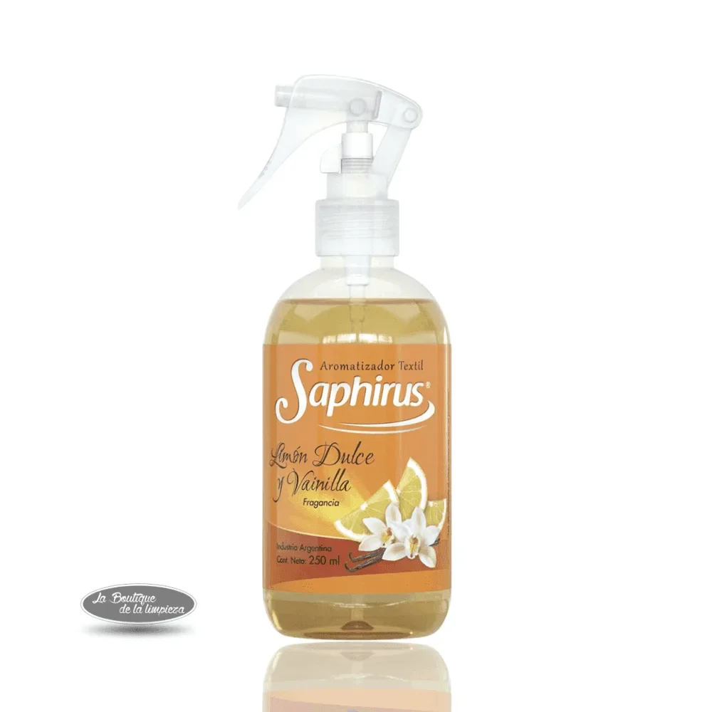 Saphirus Textil Limón Dulce Vainilla 250ml | La Boutique de la