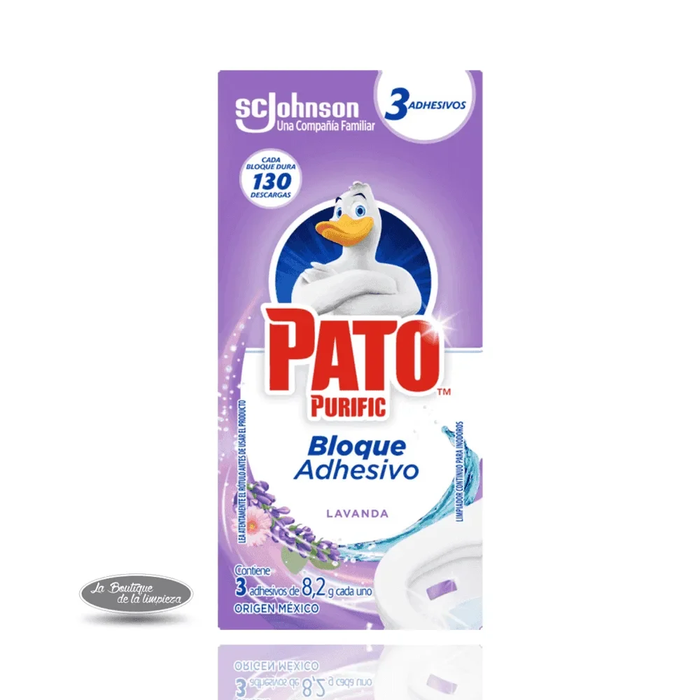 Bloque Adhesivo Lavanda Pato Purific x3 | La Boutique de la Limpieza
