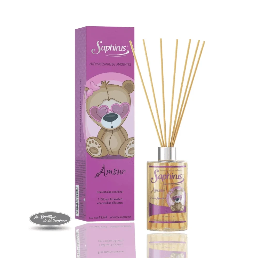 Difusor Saphirus Amour 125ml | La Boutique de la Limpieza