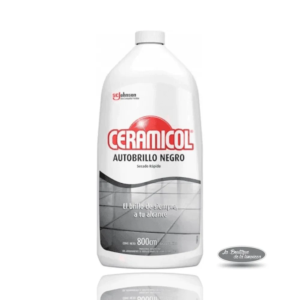 Ceramicol Cera Autobrillo Negro 800ml | La Boutique