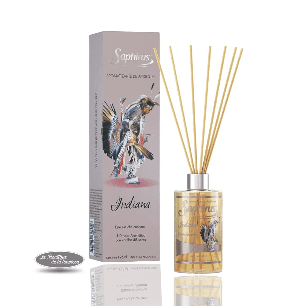 Difusor Indiana Saphirus 125ml | La Boutique de la Limpieza