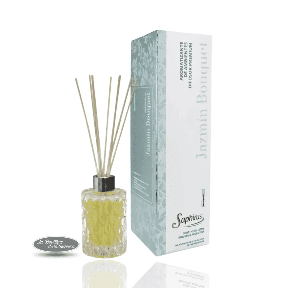 Difusor Jazmín Bouquet Saphirus | La Boutique de la Limpieza
