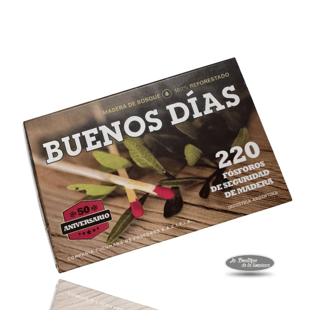 Fósforos Buenos Días x 220un | La Boutique