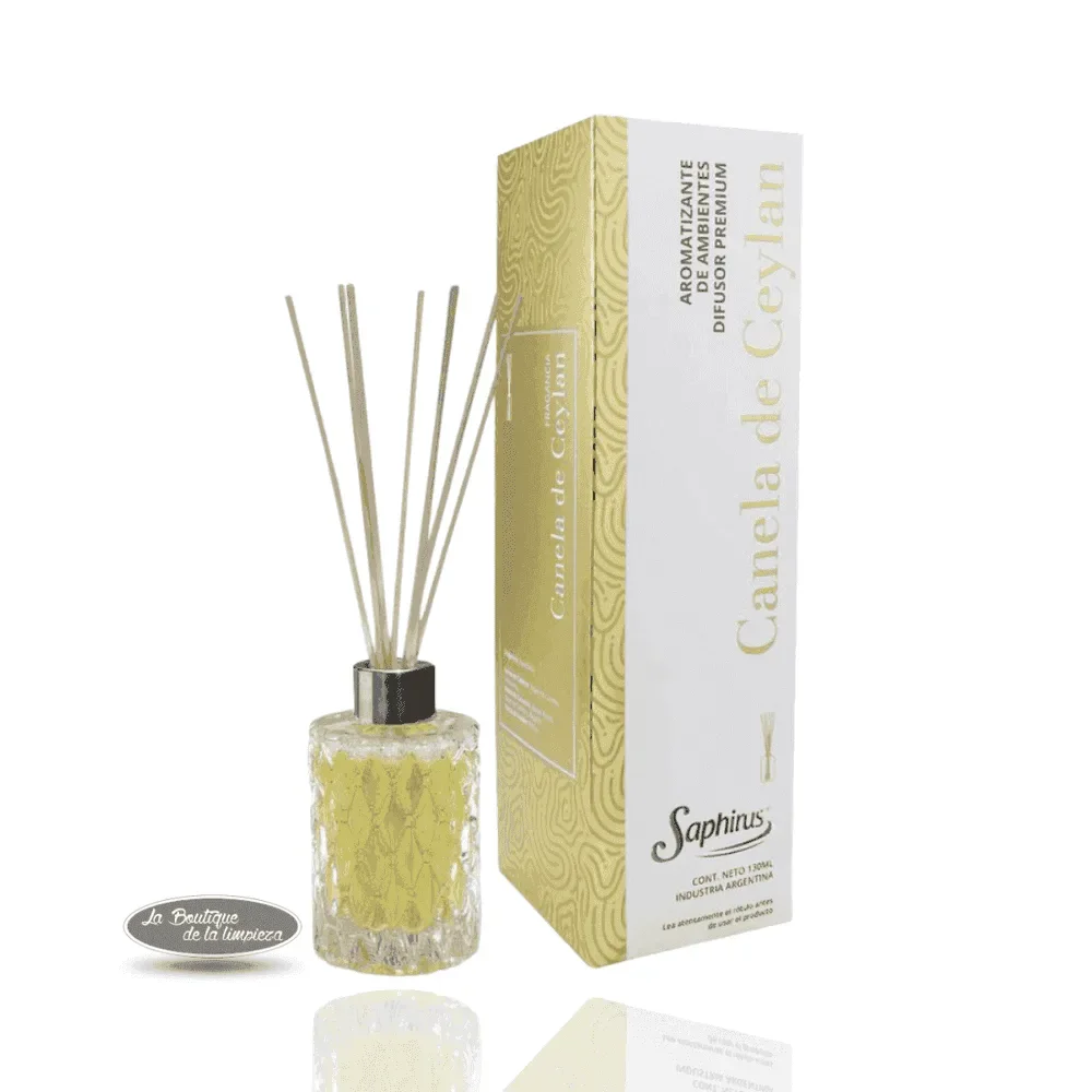 Difusor Canela de Ceylán Saphirus | La Boutique de la Limpieza