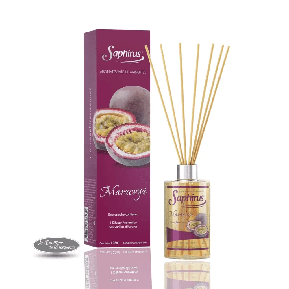 Difusor Maracuyá Saphirus 125ml | La Boutique de la Limpieza