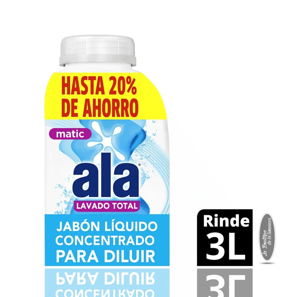 Jabón Líquido Para Diluir Ala x 500ml | La Boutique