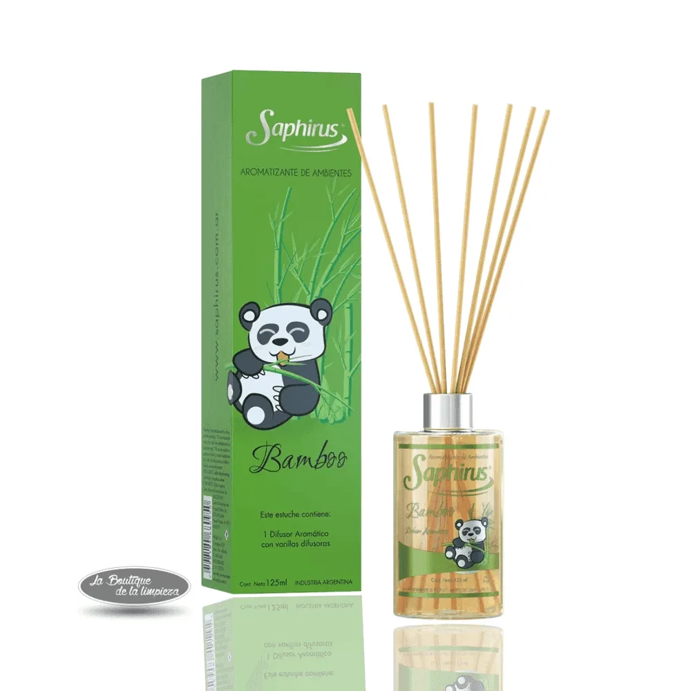 Difusor Bamboo Saphirus 125ml | La Boutique de la Limpieza
