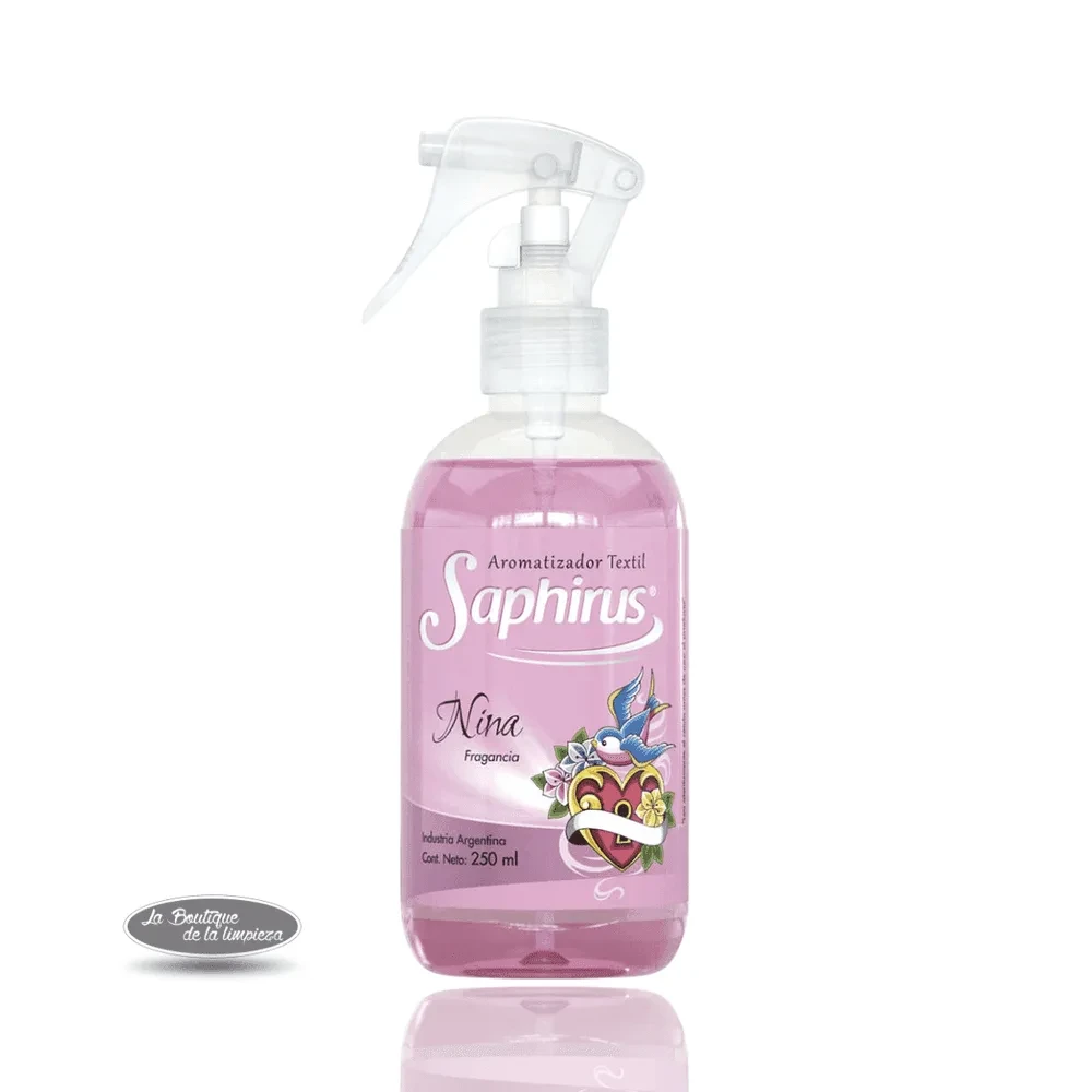 Saphirus Textil Nina x 250ml | La Boutique de la Limpieza
