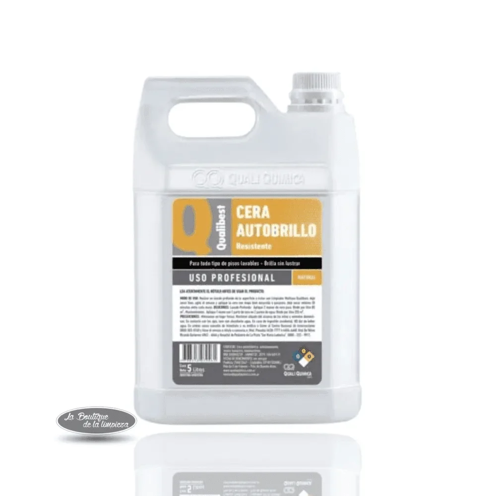 Cera Natural Para Pisos Qualibest 5L | La Boutique