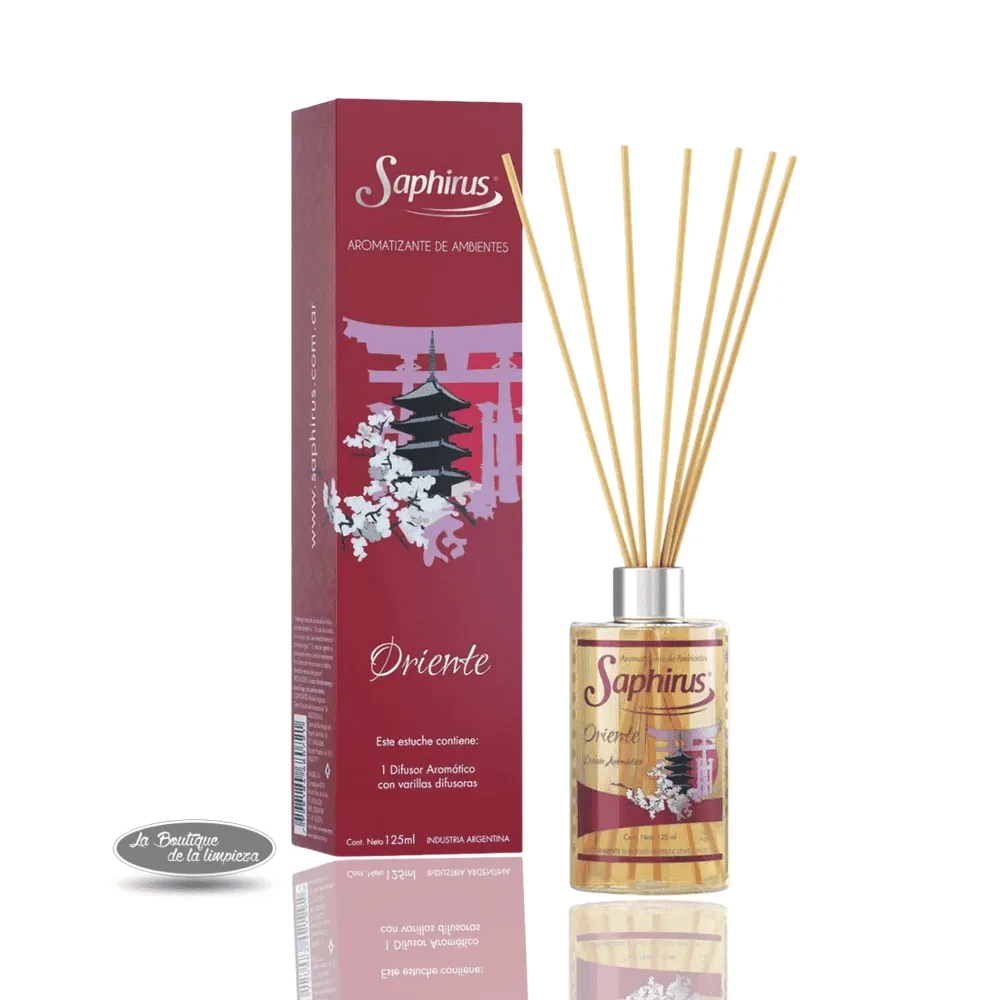 Difusor Saphirus Oriente 125ml | La Boutique de la Limpieza