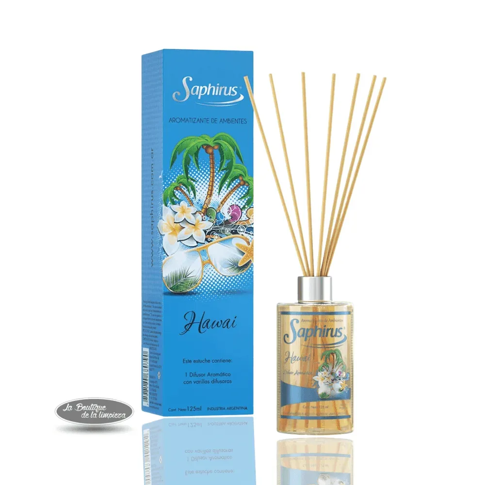 Difusor Saphirus Hawai 125ml | La Boutique de la Limpieza