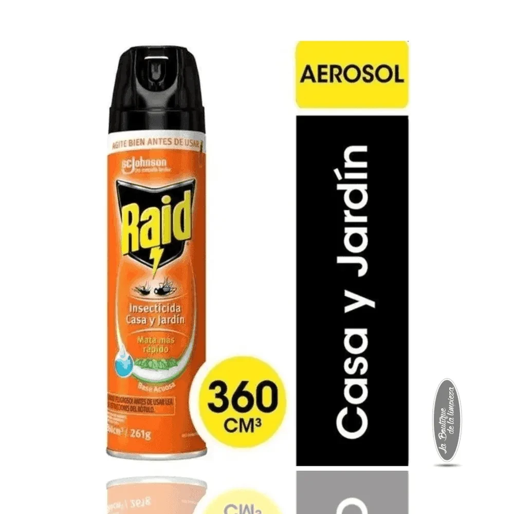 Raid Casa Y Jardín Naranja Aerosol 390ml | La Boutique
