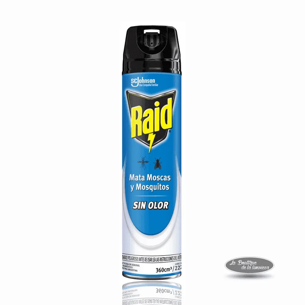 Raid Moscas Y Mosquitos Sin Olor 380ml | La Boutique