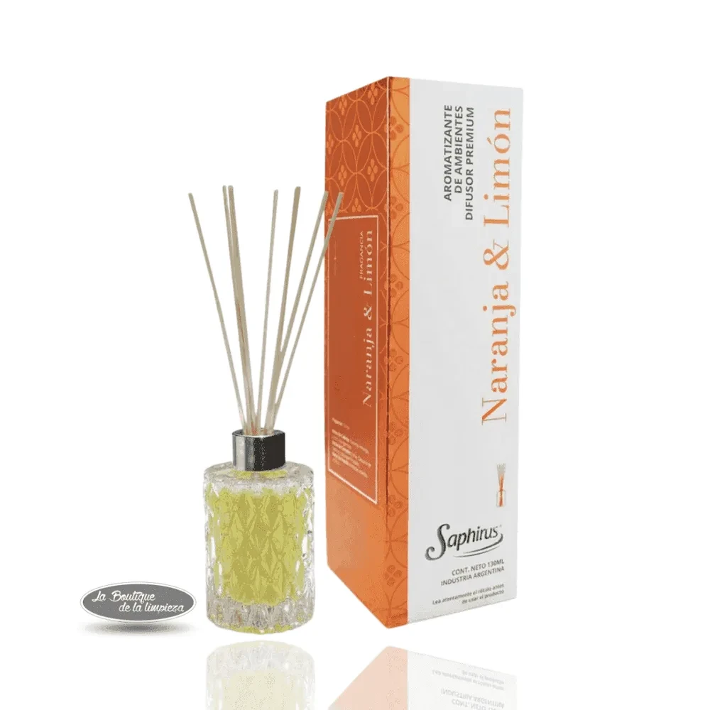 Difusor Naranja & Limón Saphirus | La Boutique de la Limpieza